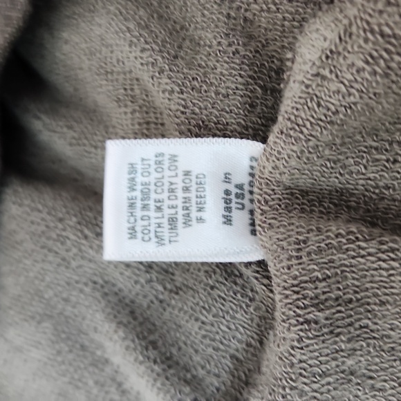 Monrow Mini Kids Zip-Up Hoodie With Green Camouflage Print, Size 12 (6+) ~ VGUC - Picture 11 of 12